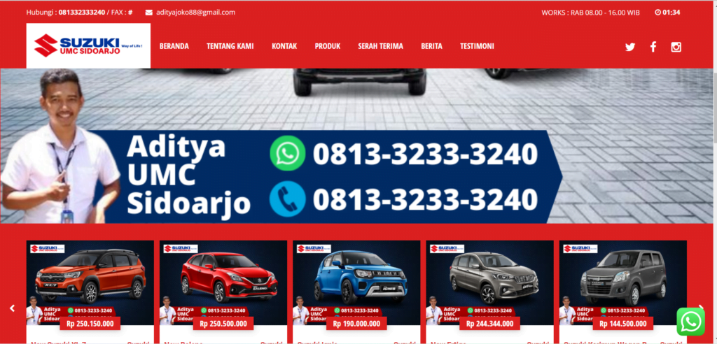 jasa website dealer