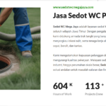 Buat website sedot wc di surabaya